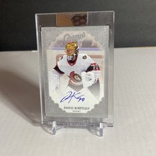 2023-24 Upper Deck Clear Cut Champs Autos Joonas Korpisalo #C-WK Senators
