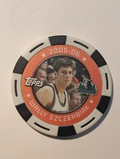 WALLY SZCZERBIAK 2005-06 TOPPS NBA COLLECTOR POKER CHIPS MINNESOTA TIMBERWOLVES