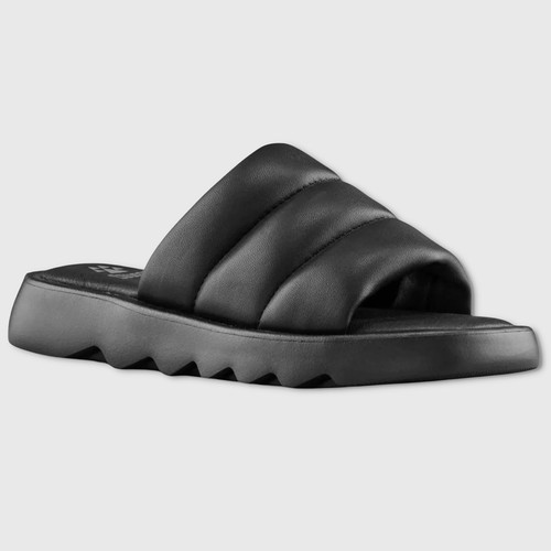 Cougar Julep Slide Sandals - NWT Womens Size 7.5 Black / Black - #47787-ZZ2