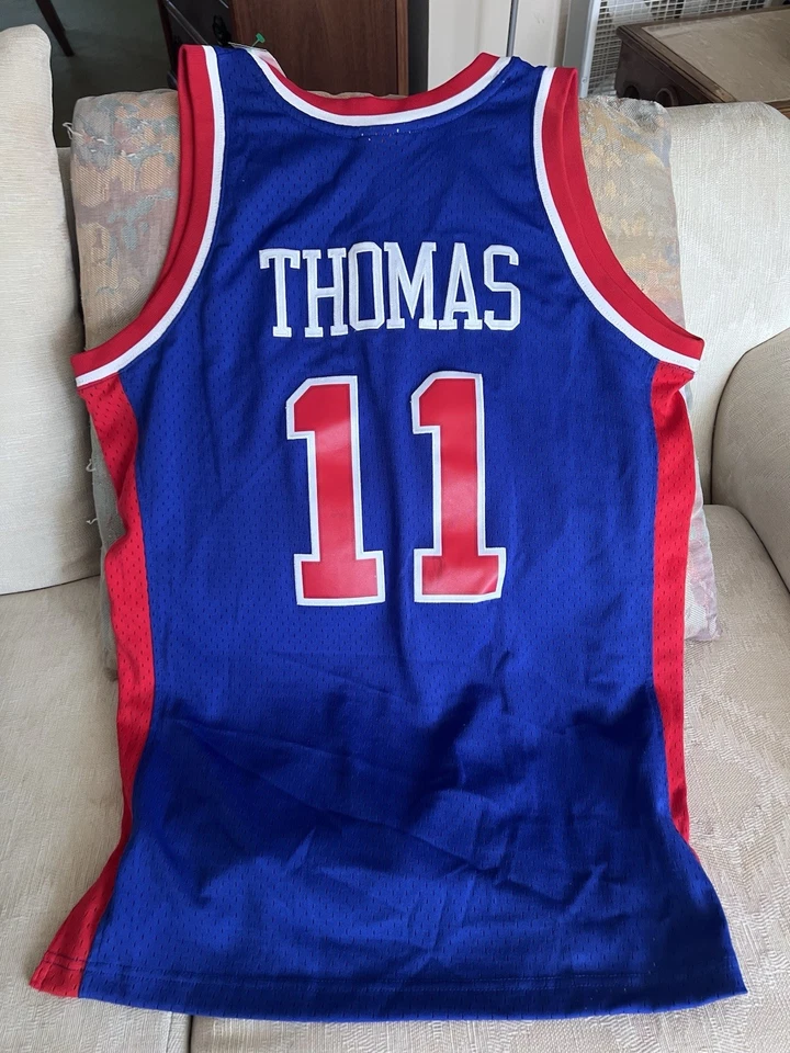 Pistones jersey isiah thomas stitch Foto 2 de 2