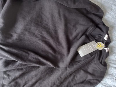 Neu mit Etikett TU Alter 11 Strickpullover schwarz Rundhals X 2 perfekt für die Schule