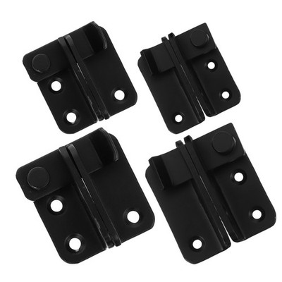 4 Pcs Edelstahl-torschloss Schuppentürschloss Torriegel Aus Metall
