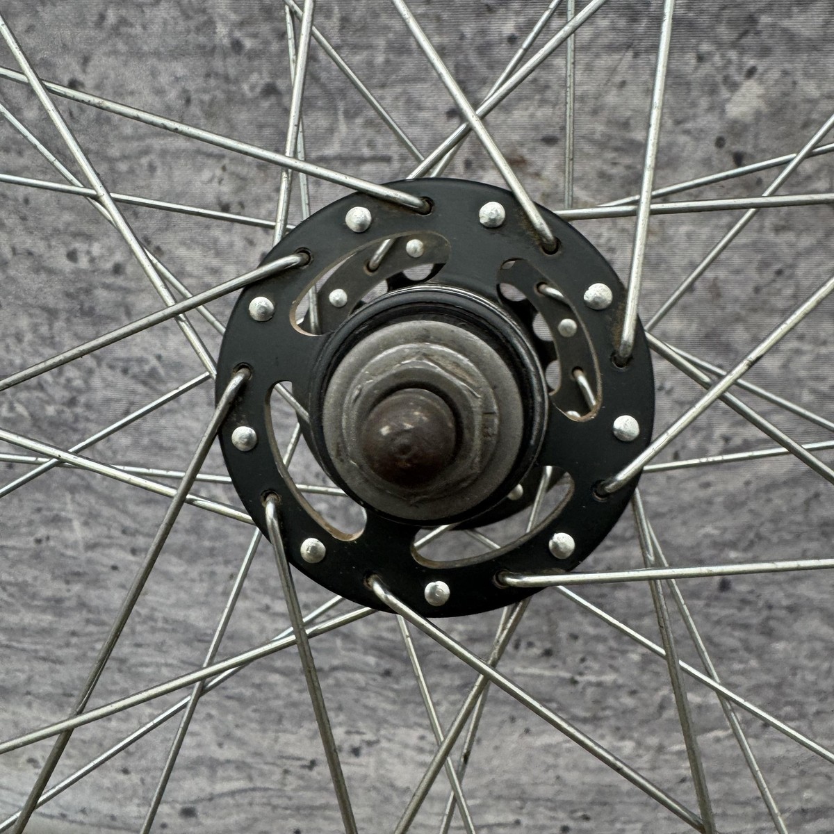 VIntage Redline BMX Wheelset Hugh Flange Hubs 20in 36H Pair 110mm