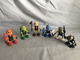 Lego set TURAGA 8540 8541 8542 8543 8544 8545 100% complete BIONICLE VINTAGE