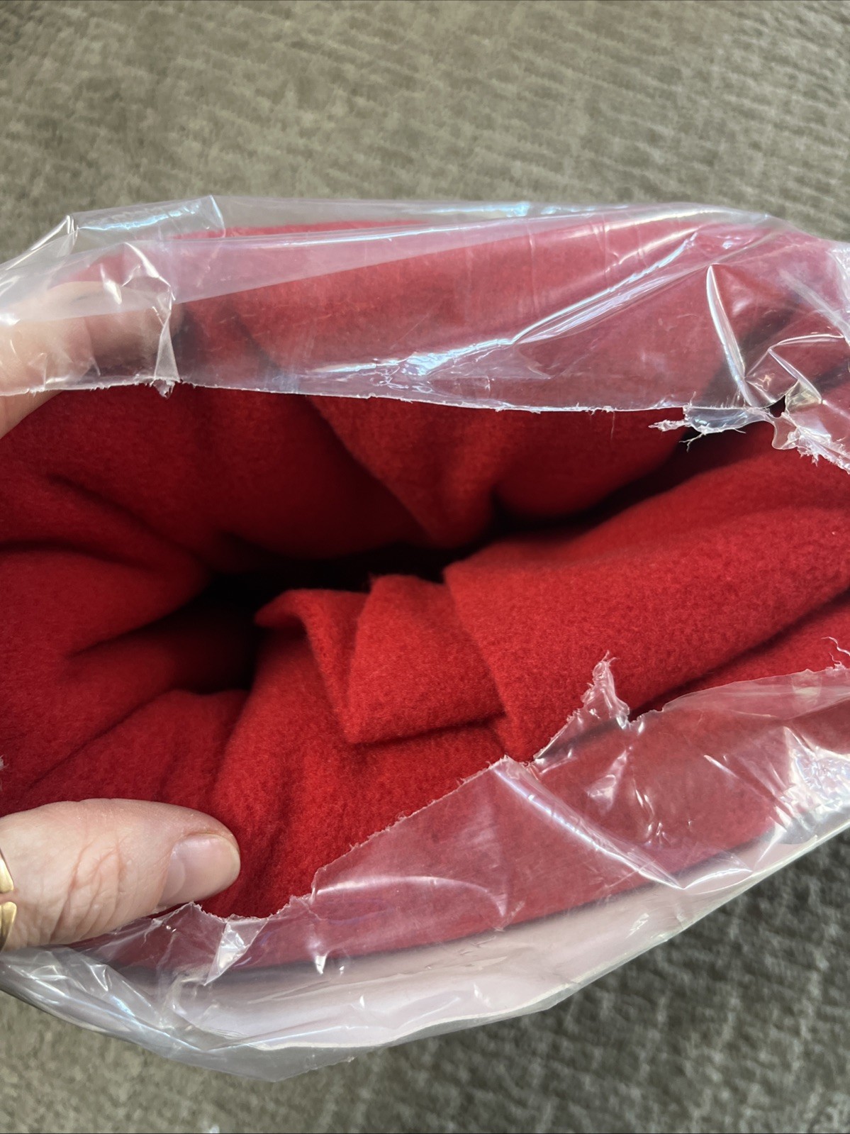 Frostline Sew Kit Four Seasons Vest Fleece Red Mens M Women’s L 1985 USA