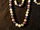 Signed "KJL Kenneth Jay Lane" 22 in. Knotted Necklace & 7" Stretch Bracelet 2009 — photo 2