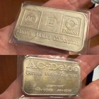 GENERAL MOTORS CORP GM AC DELCO 1 OZ 999 FINE SILVER BAR LIBERTY MINT Vintage