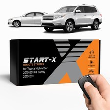 Start-X Remote Starter Kit for Toyota Highlander 2010, 2011, 2012, 2013 and...