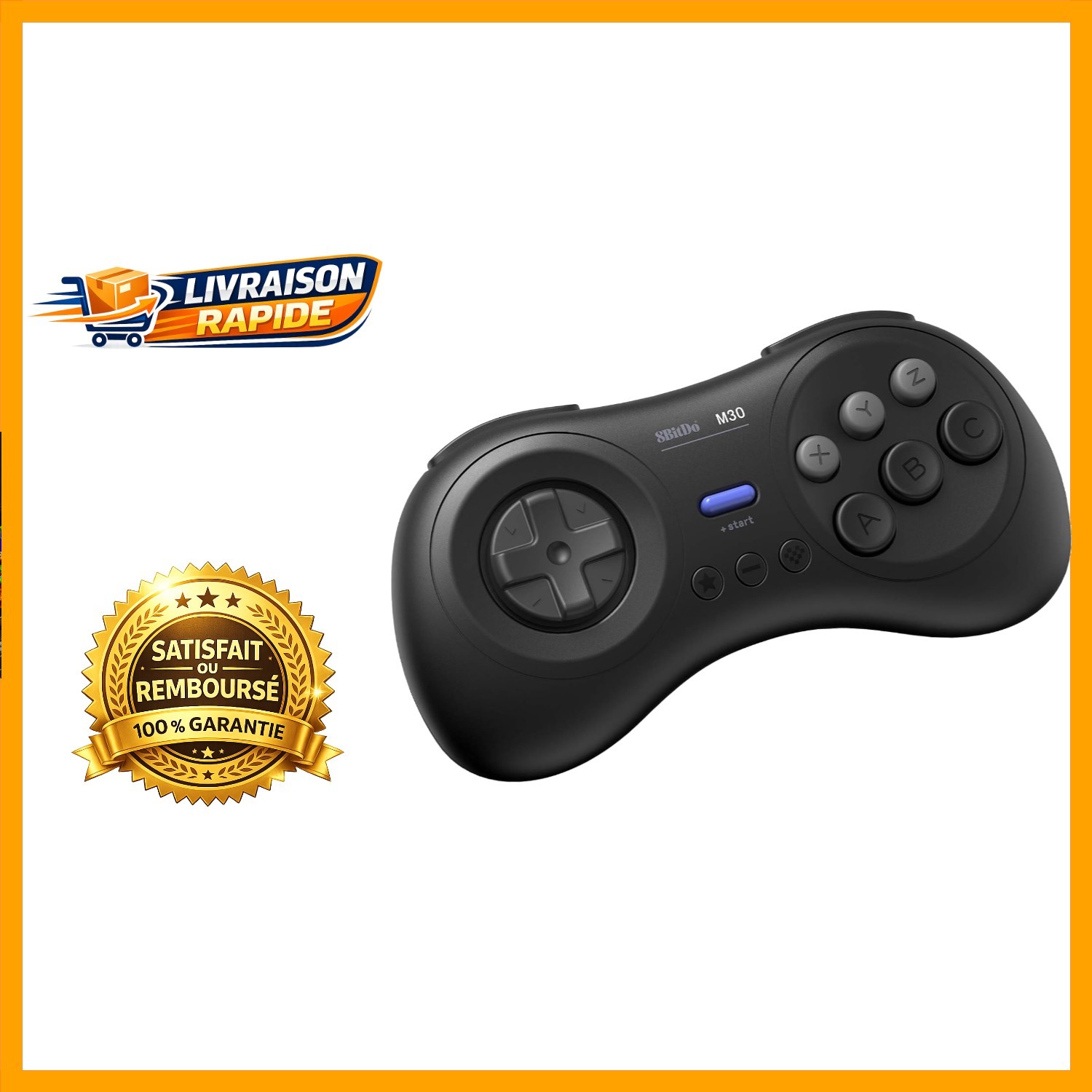 Gagnez vos jeux de combat avec la 8BitDo M30 Manette sans fil Bluetooth précise