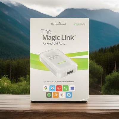 New Magic Link Apple CarPlay AndroidAuto Instant Wireless Adapter Phone to Car