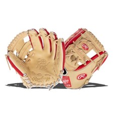 Guante de béisbol Rawlings Heart of the Hide R2G 934 PROR934-2CS rojo tostado 11,5" derecho
