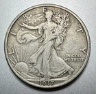 1917  WALKING LIBERTY HALF DOLLAR  VF/XF  #2331