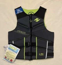 Hyperlite Green Life Jacket Men s Adult XL 44-48 In PFD