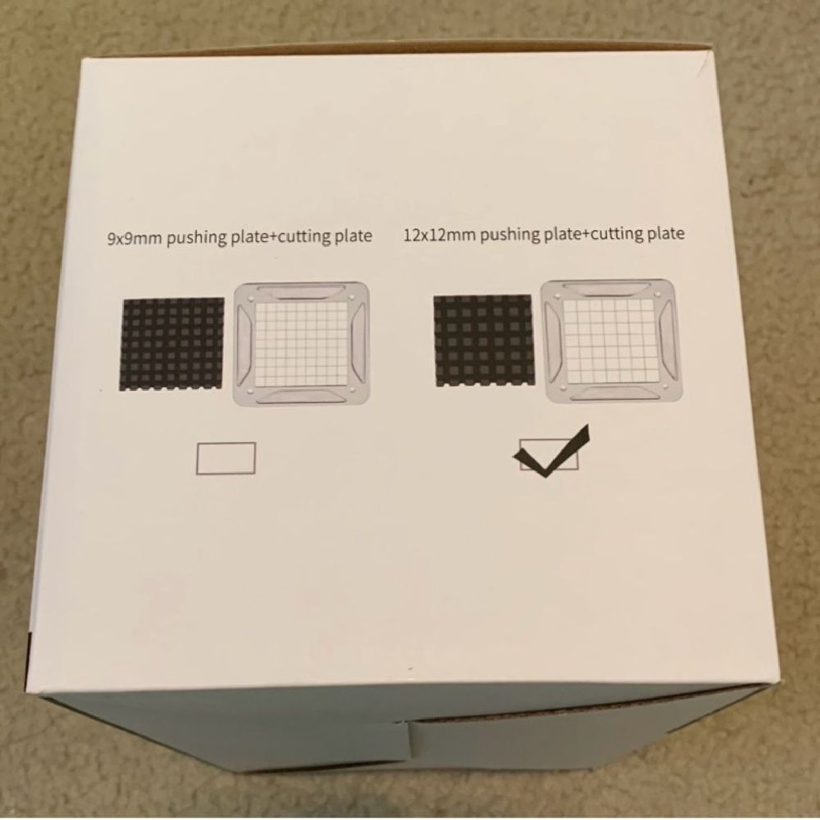 Sopito Professional French Fry Cutter New In Box Fries 12X12MM Cutting Plate