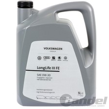 5 Liter ORIGINAL VW AUDI 0W-30 ÖL LongLife 3 III FE NACHFOLGER 5W-30