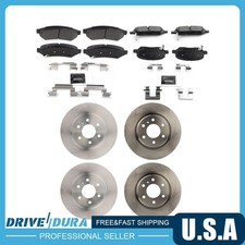 Front Rear Disc Brake Pad Set Disc Brake Rotor For 2006-2006 Chevrolet Uplander