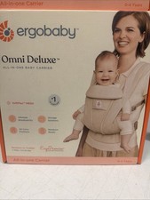 Ergobaby Omni Deluxe Mesh All-in-One Baby Carrier Natural Beige Sealed