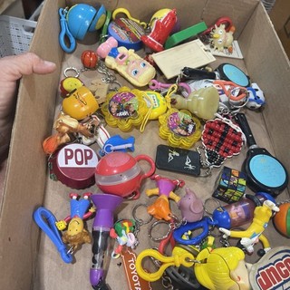 Nostaligic 90’s Keychains Vintage Toy Bag Charms
