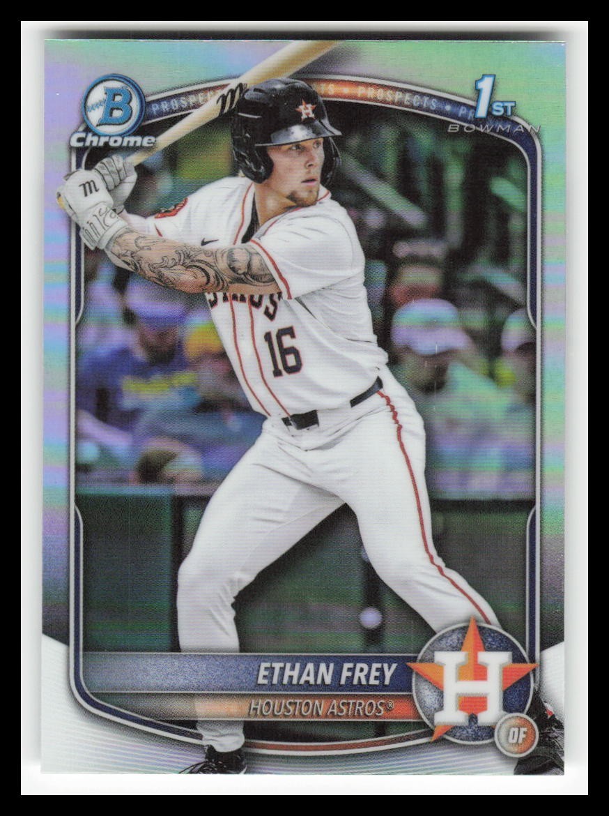 2025 Bowman Chrome Draft Refractors #BDC67 Ethan Frey