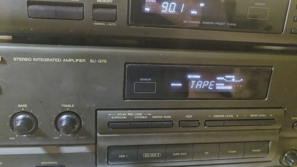 Technics SU G75 Stereo Amplifier & Tuner ST-K55 | eBay