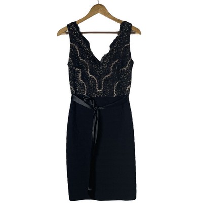 midi black lace dress with sleeves LUKA LACE SHIRT DRESS | Black Puff Sleeve LACE Button Down main image 1