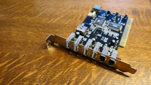 Carte PCI VIA Combo 5 Port USB 2.0 + 3 Port 1394 Firewire 