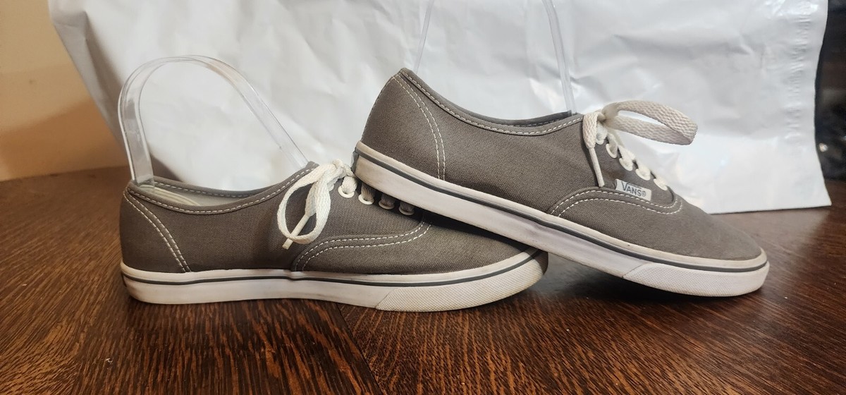 Vans Old Skool V Sneakers Gray Adjustable Strap Men’s Size 6.5 Vans: Gray Premium Old Skool Sneakers | SSENSE main image 4