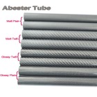 Carbon Fiber Tube OD 5-10mm 500mm 1-4pcs Roll Wrapped UK for RC Plane
