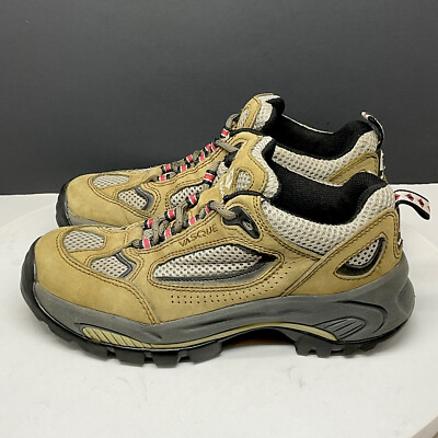 Vasque Shoes Womens  7M Breeze Low Tan Hiking Vibram  7461