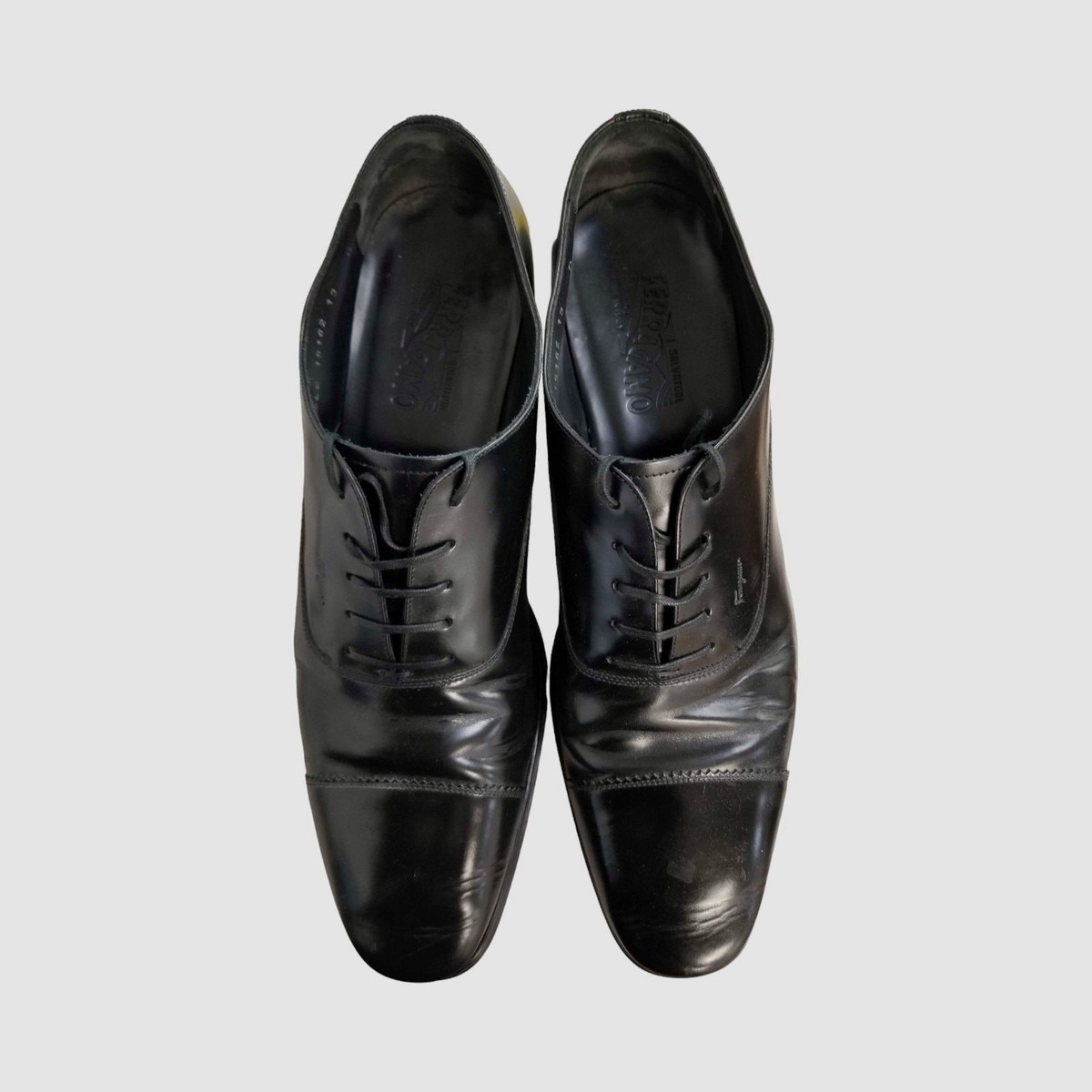 Black Remigio Ferragamo Shoes Amazon.com | Ferragamo Men main image 3