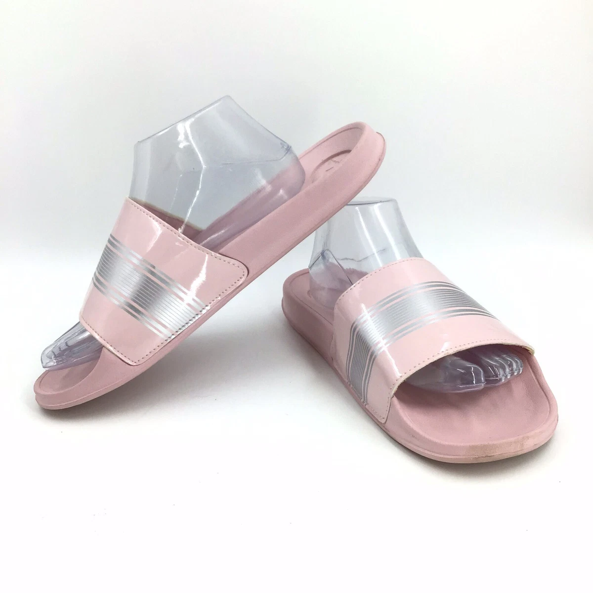 Champion Women s Size 11 Cala Pink Slide Sandal C9 Champion eBay