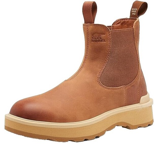 Sorel Women's Evie II Chelsea Bootie - Grey Quarry/Grill