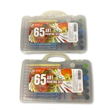 Sunny Art Painting Color Set for Toddlers Children, 130 Pcs