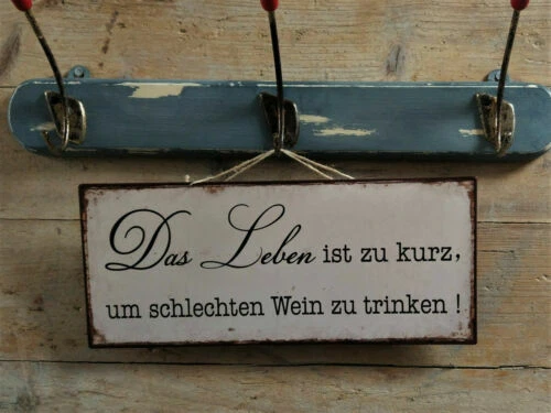 Deko-Schilder & -Tafeln Wandmontage Zitate & Sprüche für die Küche