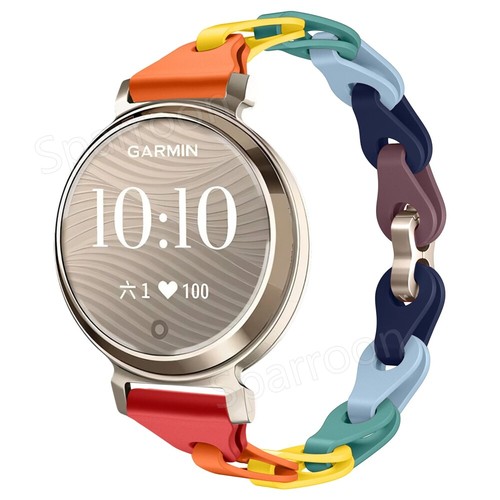 For Garmin Lily 2 /Lily 2 Active Smartwatch 14mm Sport Watch Band Strap Bracelet - Picture 431 of 498