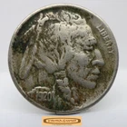 1920 Buffalo Nickel  5 Cents, Lamination on Reverse - #C42914NQ