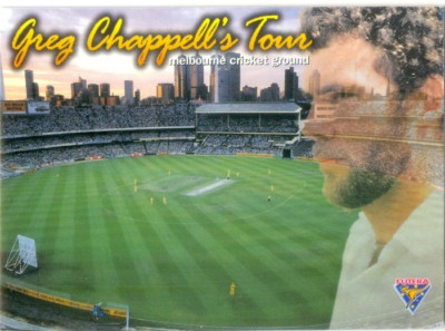 1995 ACB FUTERA Cricket Greg Chappell's Tour card #59 Melbourne Cricket Ground