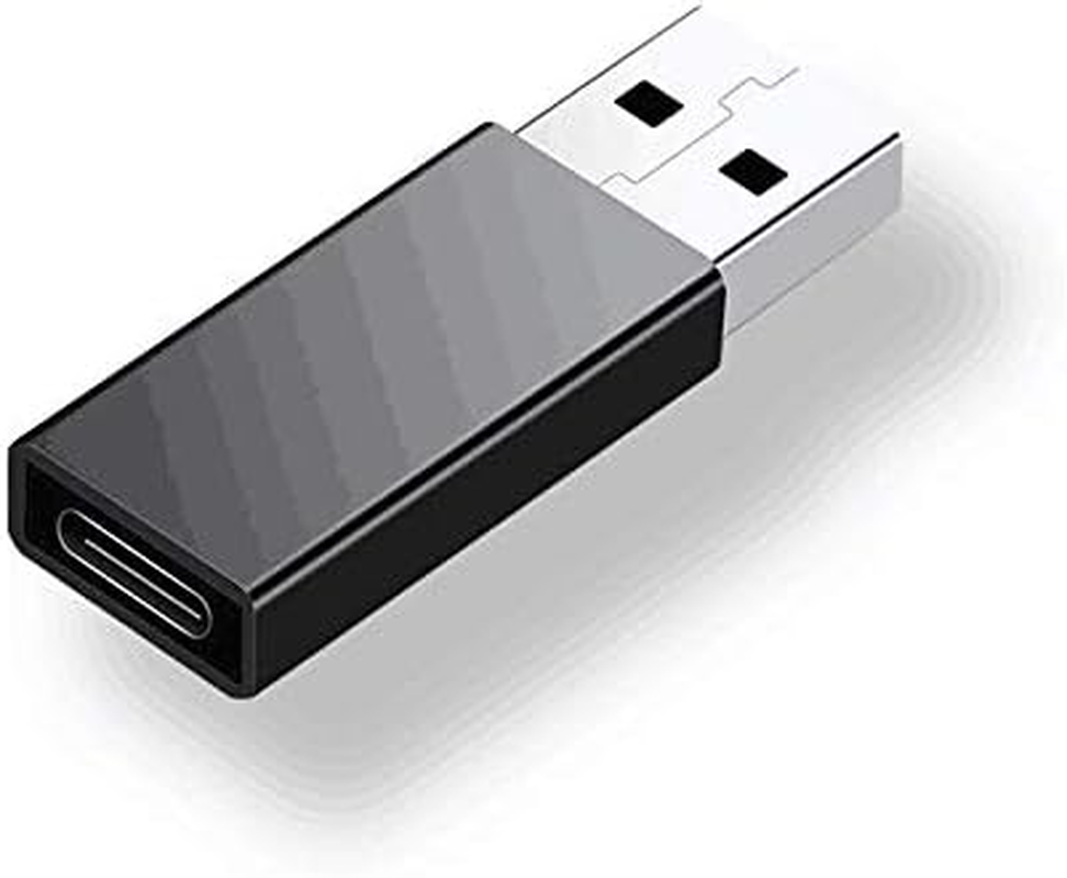 2-Pack USB-C to USB-A Adapters for Laptops, Computers & Chargers