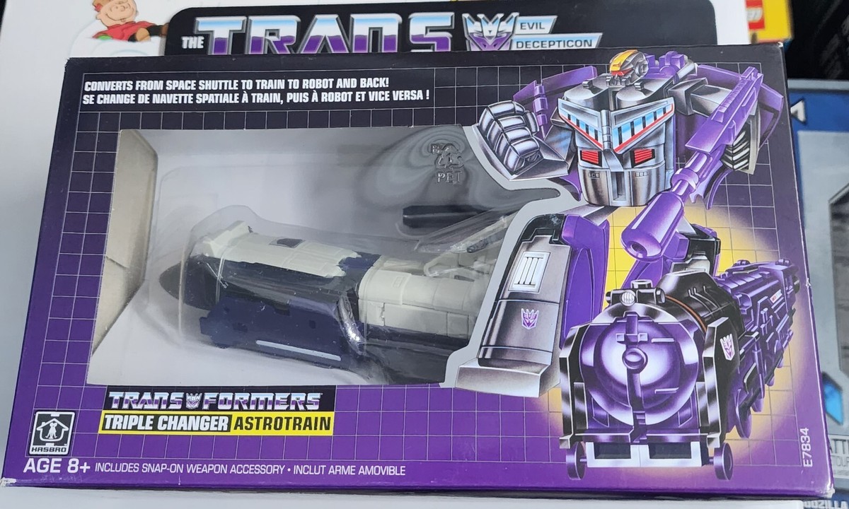 2019 Hasbro Astrotrain G1 Walmart Reissue Decepticon Exclusive Transformers  New