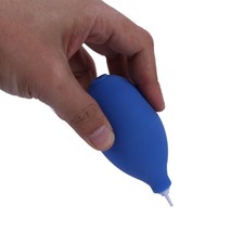 Blue Cleaning Tool Rubber Air Blower Anti Dust Fr Camera Lens CCD/CMOS Sensor