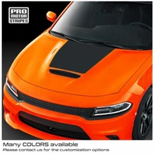 Hood Cowl Scoop Decal for Dodge Charger 2015-2023 SRT RT SCAT PACK Choose Color