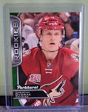 Christian Dvorak Parkhurst Rookies 2016-17 Parkhurst Upper Deck Hockey Card #383