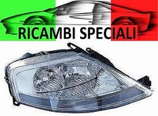FARO FANALE PROIETTORE DX CITROEN C3 05/2002-08/2009 H1+H7 PRED.REG.ELETTRICA