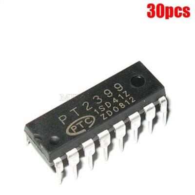 30Pcs Audio Processor 16Pin Echo Guitar Dip PT2399 2399 New Ic bh
