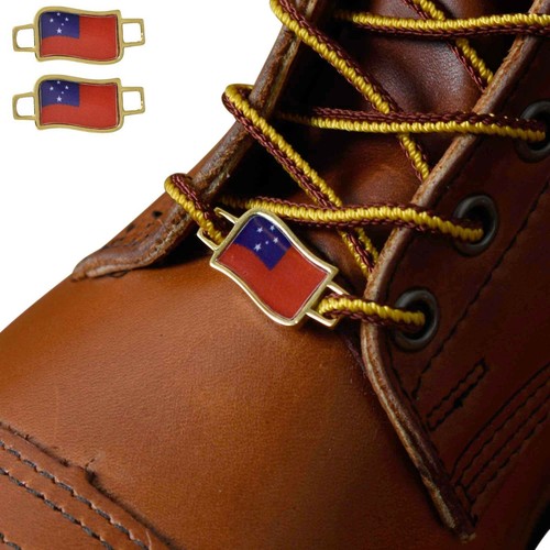 Every Country World Flags Shoes Boot Shoelace Keeper Holder Charm BrooklynMaker - Picture 230 of 296
