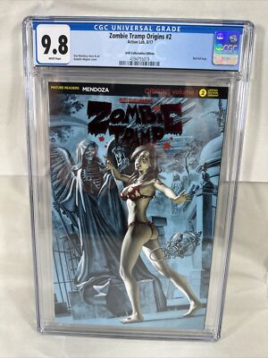 Zombie Tramp Limited Edition AOD Variant Origins Connecting Foil CGC 9.8