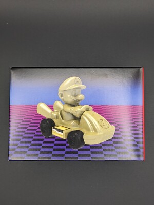 Super Mario Kart Deluxe x McDonald's - Gold Mario Happy Meal Figur