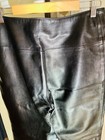 Sherrer Paris Leather Black Women’s Pants Size 44 Lambskin Authentic Soft — photo 8