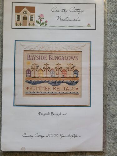 Vintage Country Cottage Needleworks Bayside Bungalow Cross Stitch Pattern... - Picture 1 of 3