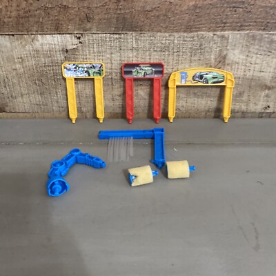 Hot Wheels Super Ultimate Garage Replacement Parts  Signs. Car Wash 7